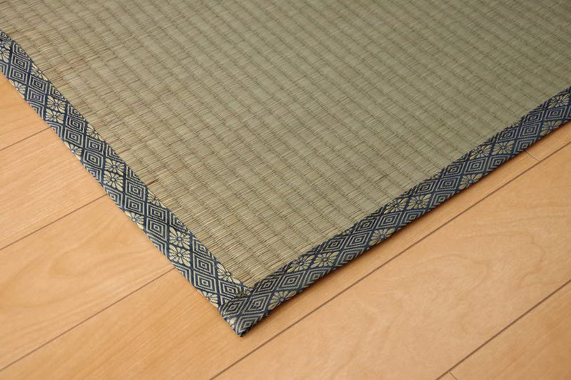い草上敷き 純国産 い草 カーペット 糸引織 湯沢 団地間8畳 約340×340cm