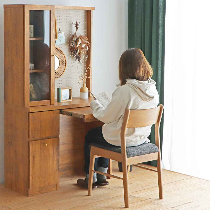 フリーラックカウンター有孔ボード付幅90cm