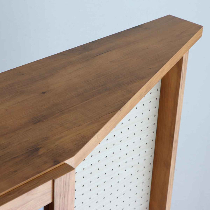 フリーラックカウンター有孔ボード付幅90cm