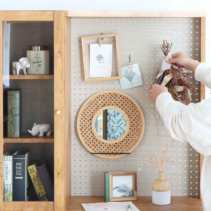 フリーラックカウンター有孔ボード付幅90cm