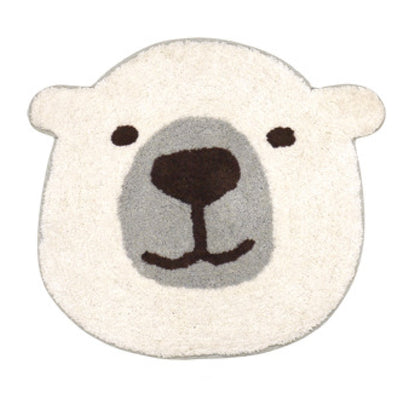 玄関マット 45×40cm 室内 フェイスマット