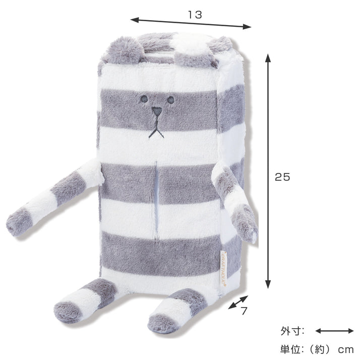 CRAFTHOLICティッシュカバー持ち手付手洗い可