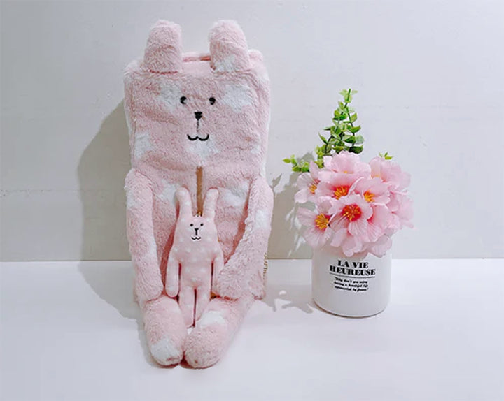 CRAFTHOLICティッシュカバー持ち手付手洗い可