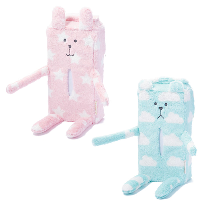 CRAFTHOLICティッシュカバー持ち手付手洗い可