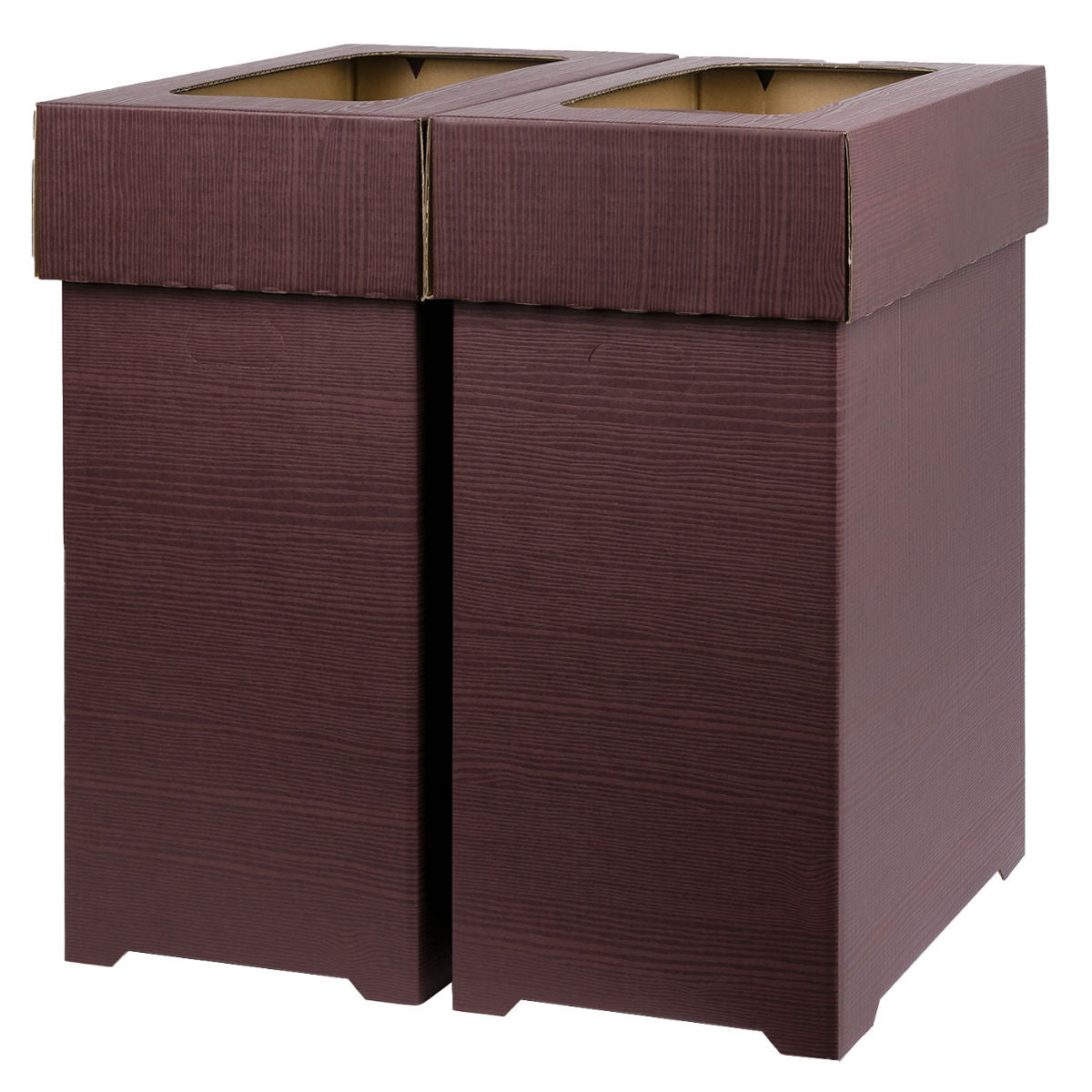 ゴミ箱 30L 同色2個組 ダンボールダストボックス フタ付 – ハウジー