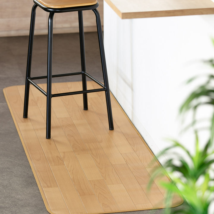 キッチンマット2cm単位オーダー100×90～130cmCESタイプウッド