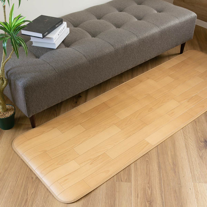 キッチンマット2cm単位オーダー100×90～130cmCESタイプウッド