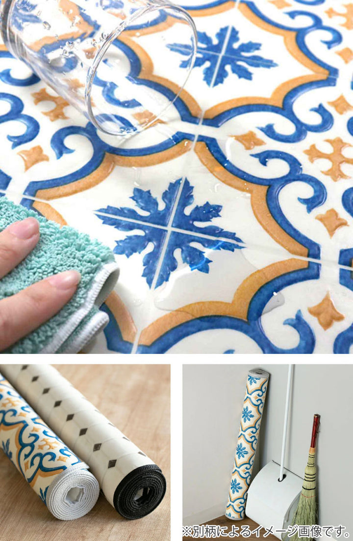 キッチンマット2cm単位オーダー100×132～180cmCESタイプウッド