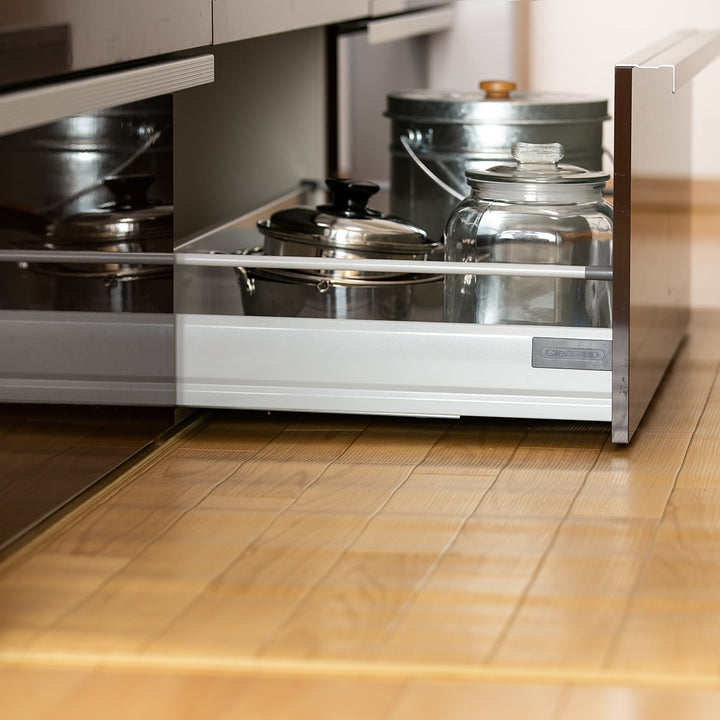 キッチンマット2cm単位オーダー100×182～230cmCESタイプウッド