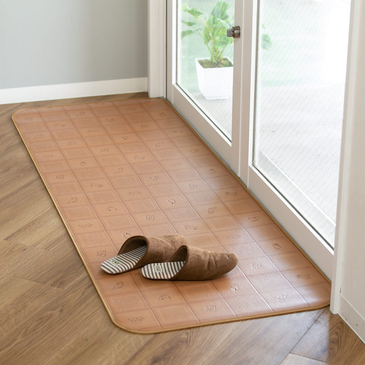 キッチンマット2cm単位オーダー100×232～280cmCESタイプウッド