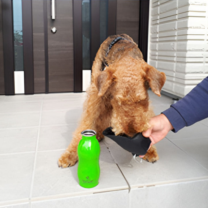 給水器ループステンレスボトルＬ750ml犬散歩ペット用