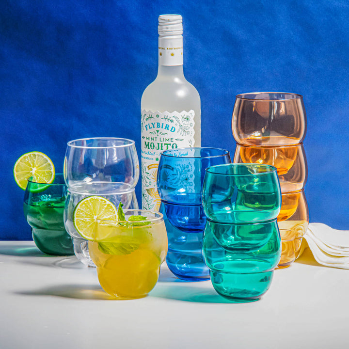 コップ414mlスタッキングバブルプラスチック