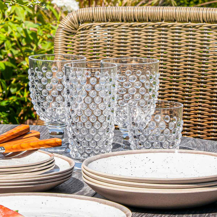 コップ444mlステムレスグラスホブネイルプラスチック