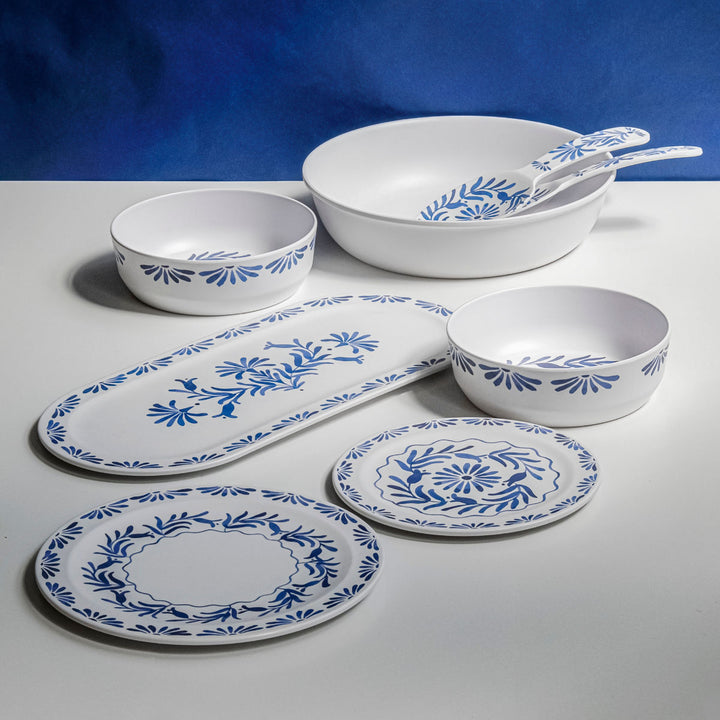 プレート45cmアズールプラスチックメラミン