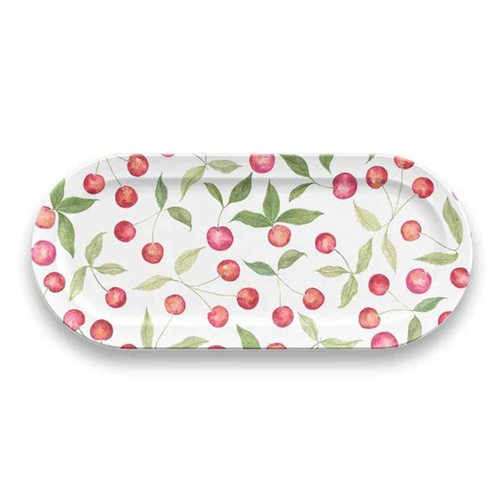 プレート45cmベリーズ&チェリーズプラスチックメラミン