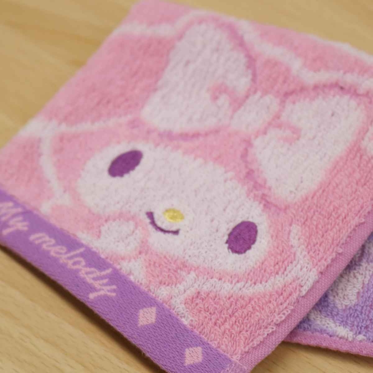 ミニタオル マイメロ 25×25cm マイメロディ&クロミ ドリーミング