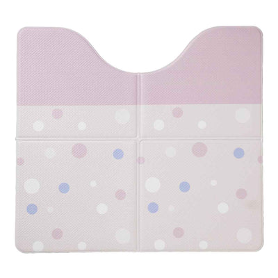 トイレマット 拭ける PVC 60×55cm ホイップ便座クッション LITE