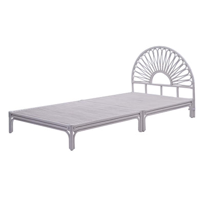 籐 ベッド シングル 姫系 Fiore