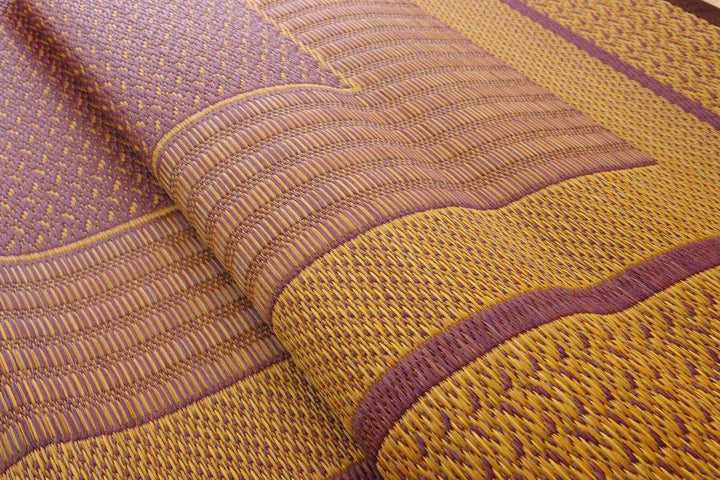 ござ純国産い草花ござカーペットランクス総色江戸間2畳約174×174cm