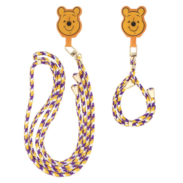 携帯ストラップ首掛け携帯ロープストラップディズニー