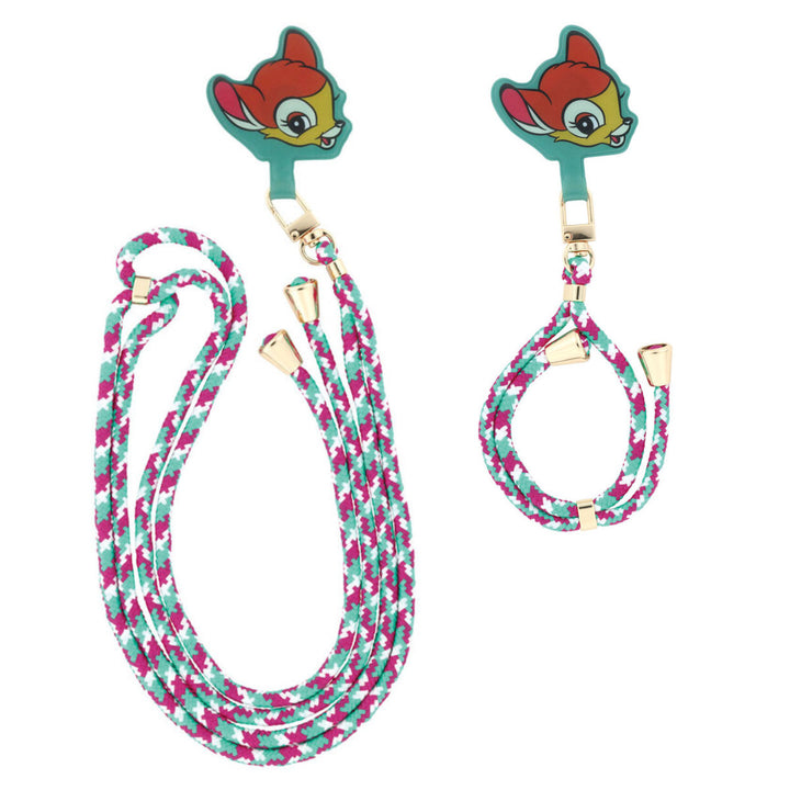 携帯ストラップ首掛け携帯ロープストラップディズニー