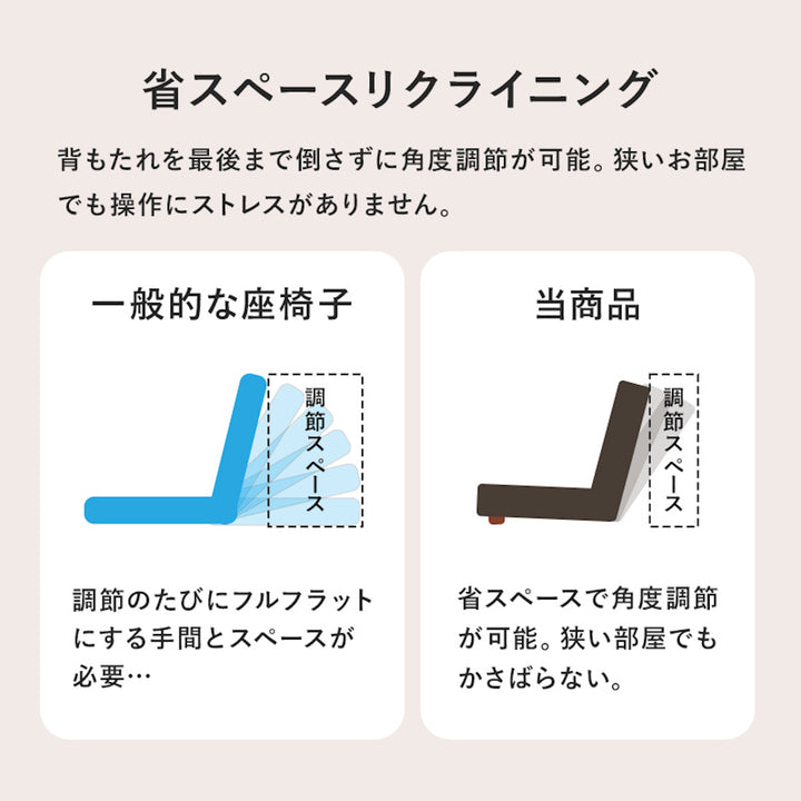 座椅子1人掛け前脚付きリクライニング