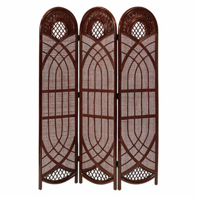 籐 スクリーン 間仕切り 3連 畳める