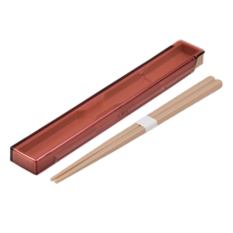 箸箱セット箸セットS18.0cmあずき