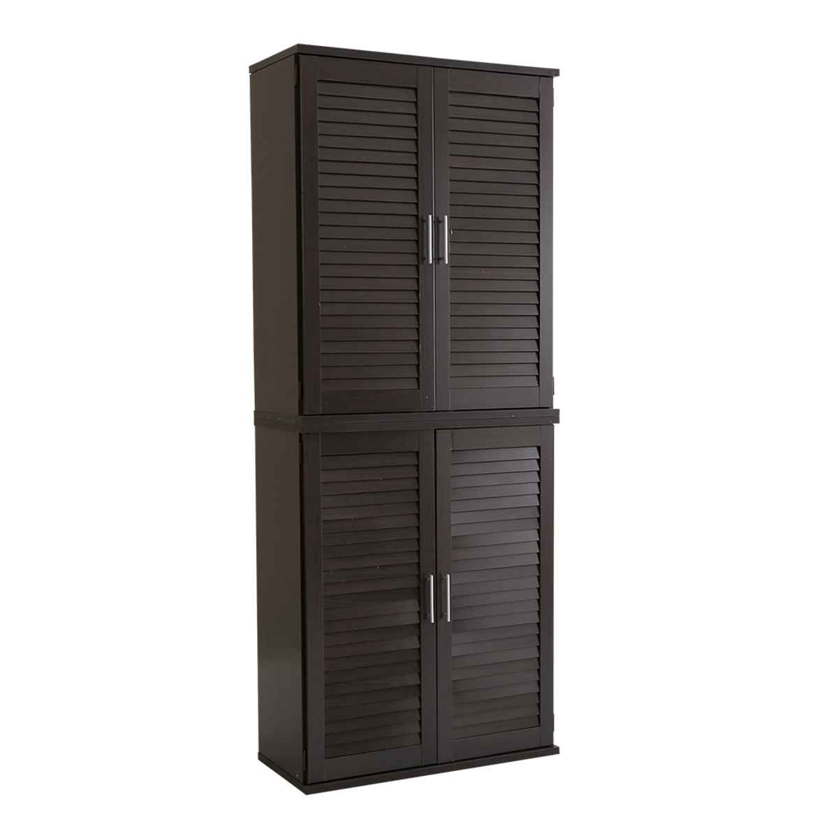 ♡ルーバーシューズボックス2個組 75cm幅 ディオン ナチュラル [7336] ルーバーシューズボックス2個組 75cm幅 ディオン ナチュラル