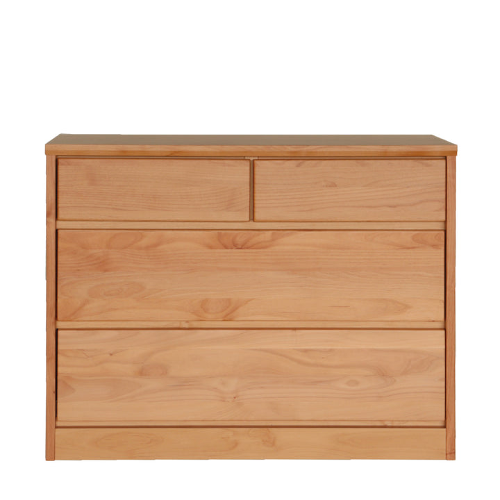 チェスト3段アルダー前板日本製ニュークーパーFS幅85cm