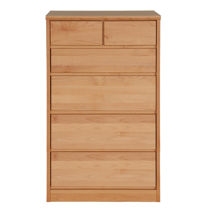 チェスト5段アルダー前板日本製ニュークーパーFS幅65cm