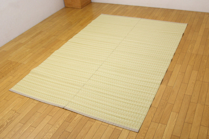 カーペット い草風 洗える PPカーペット バルカン 江戸間8畳 約348×352cm