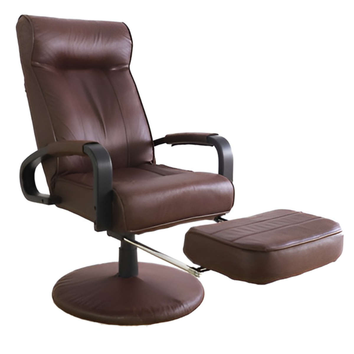 高座椅子 高齢者 回転 リクライニング フットレスト 肘掛 座面高40