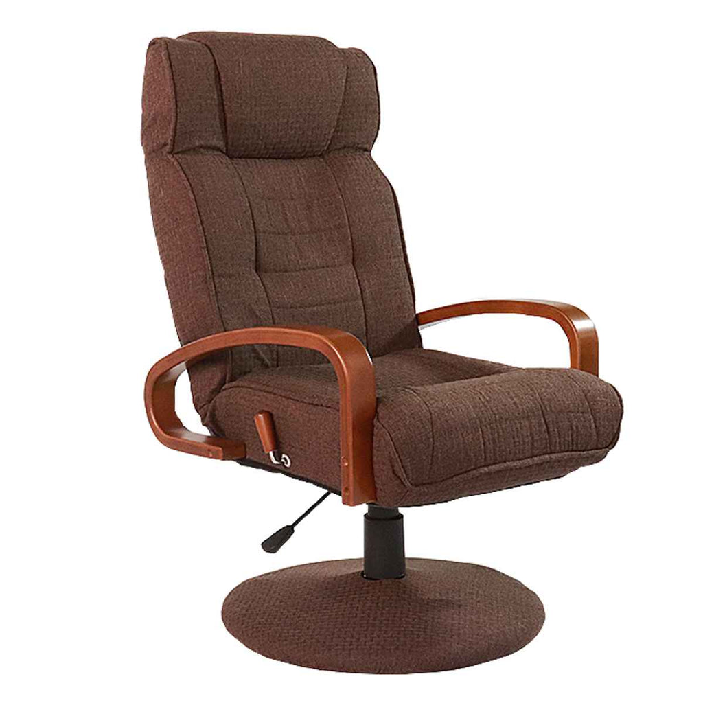 高座椅子 高齢者 回転 リクライニング ヘッドレスト可動 座面高44～50cm