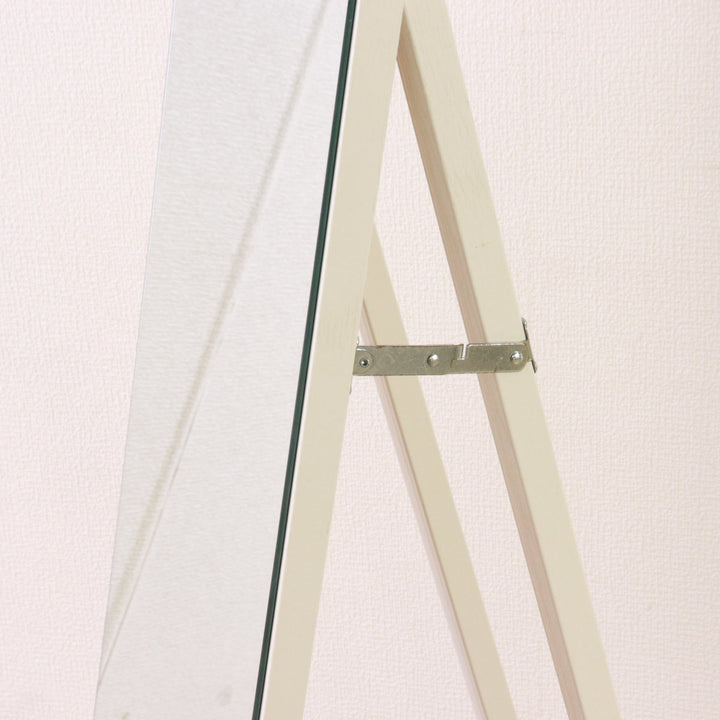 スタンドミラー全身木枠ノンフレーム25×150cmスリム