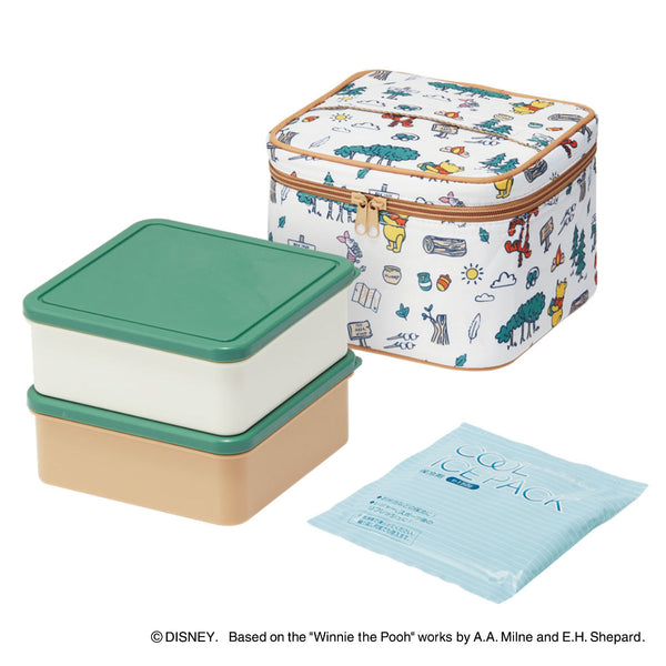 重箱保冷バッグ付行楽ランチセット2段2240mlキャラクター