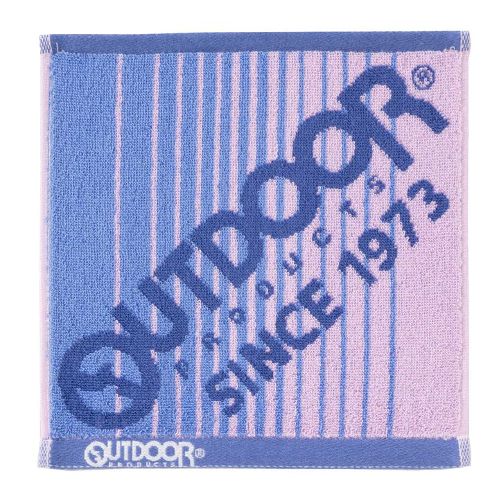 ミニタオルアウトドアOUTDOOR25×25cmビッグロゴ