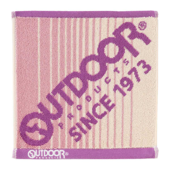 ミニタオルアウトドアOUTDOOR25×25cmビッグロゴ