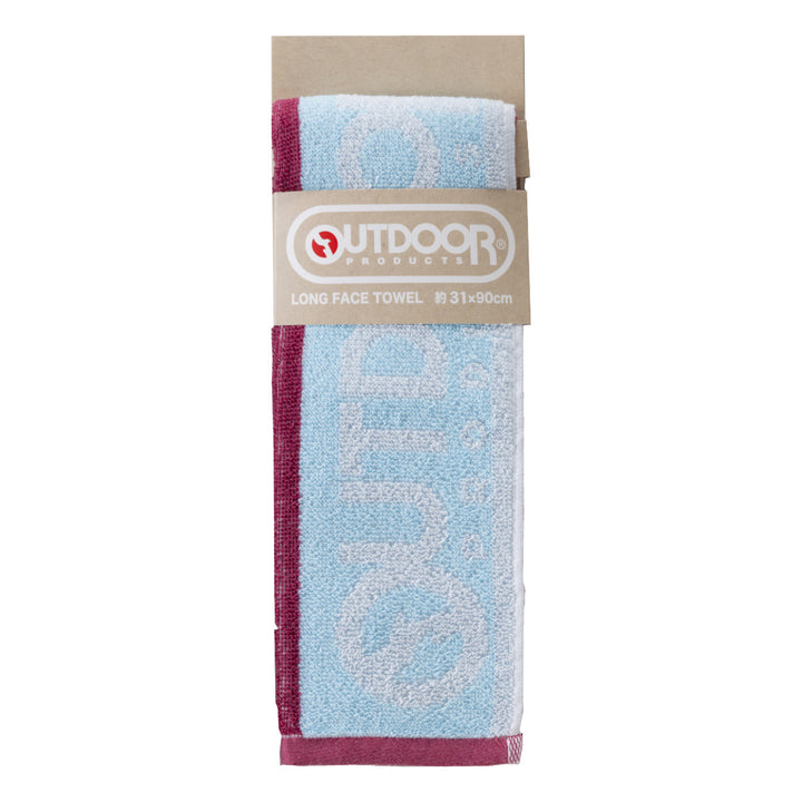 フェイスタオルロングアウトドアOUTDOOR31×90cmカームロゴ