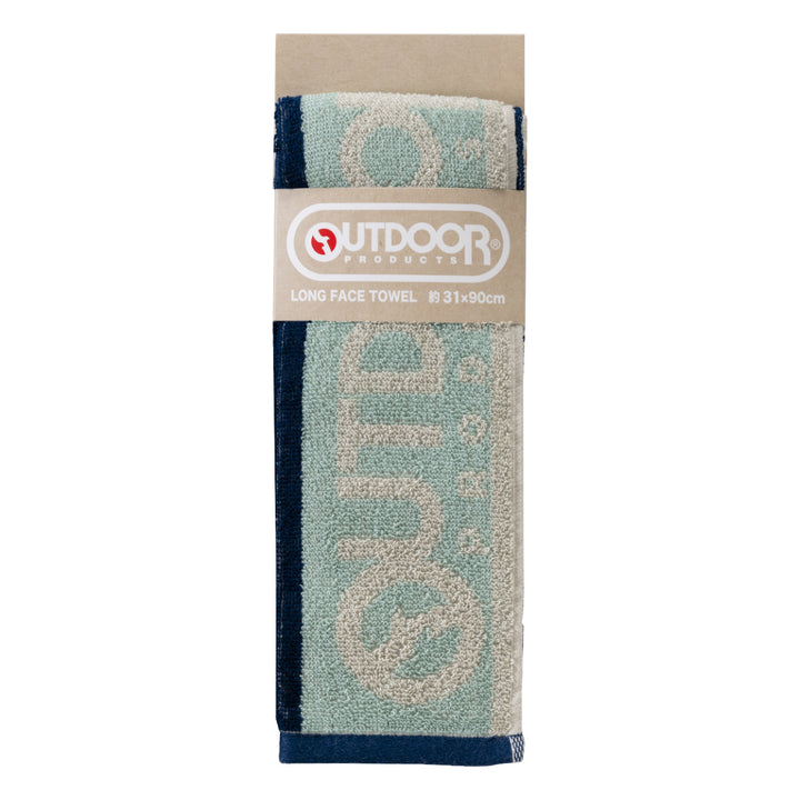 フェイスタオルロングアウトドアOUTDOOR31×90cmカームロゴ