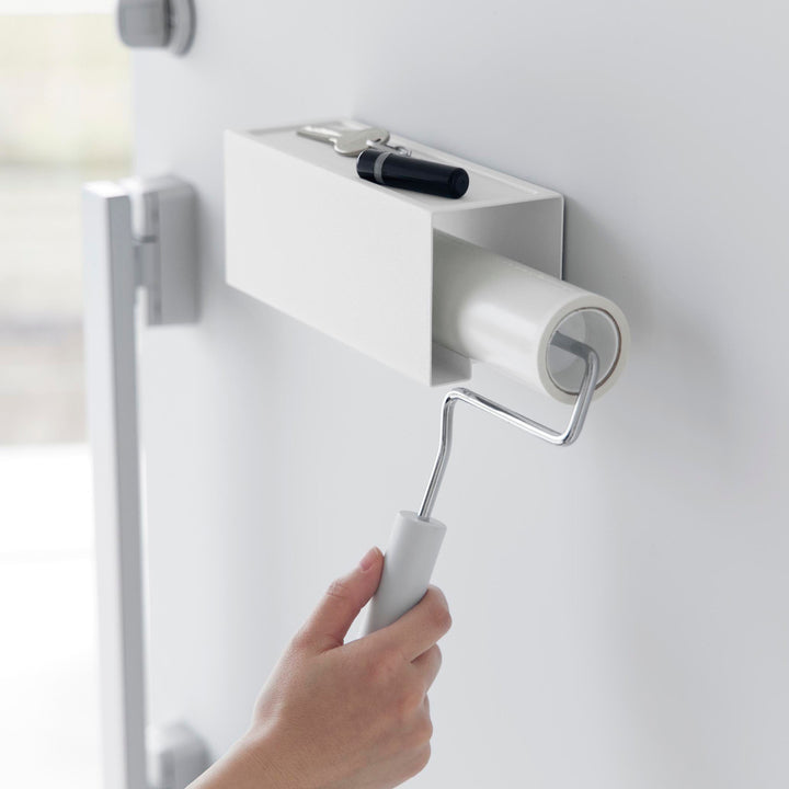 山崎実業towerマグネットカーペットクリーナーホルダータワー