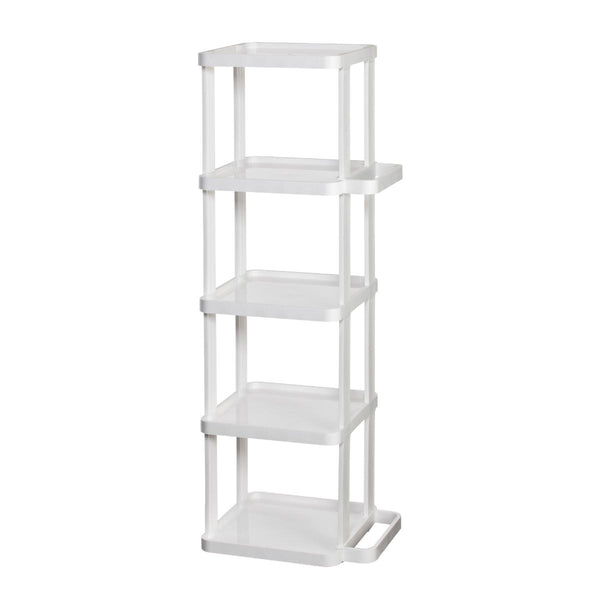 シューズラック省スペース5段傘置き付き組立簡単