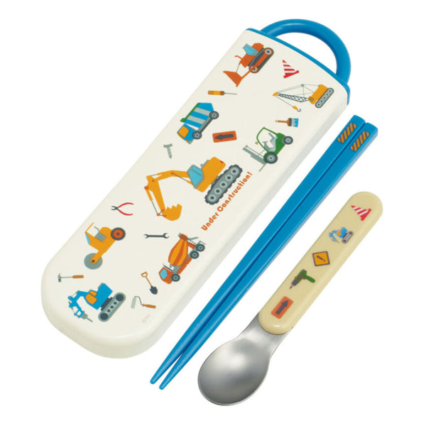 コンビセット抗菌箸スプーンコンビセットはたらくクルマ