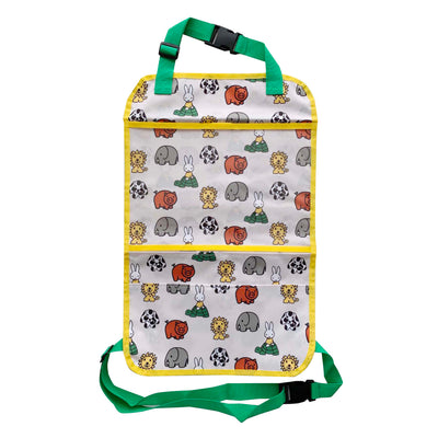 バックシートキックガード ミッフィー 車 タブレット 収納 子供