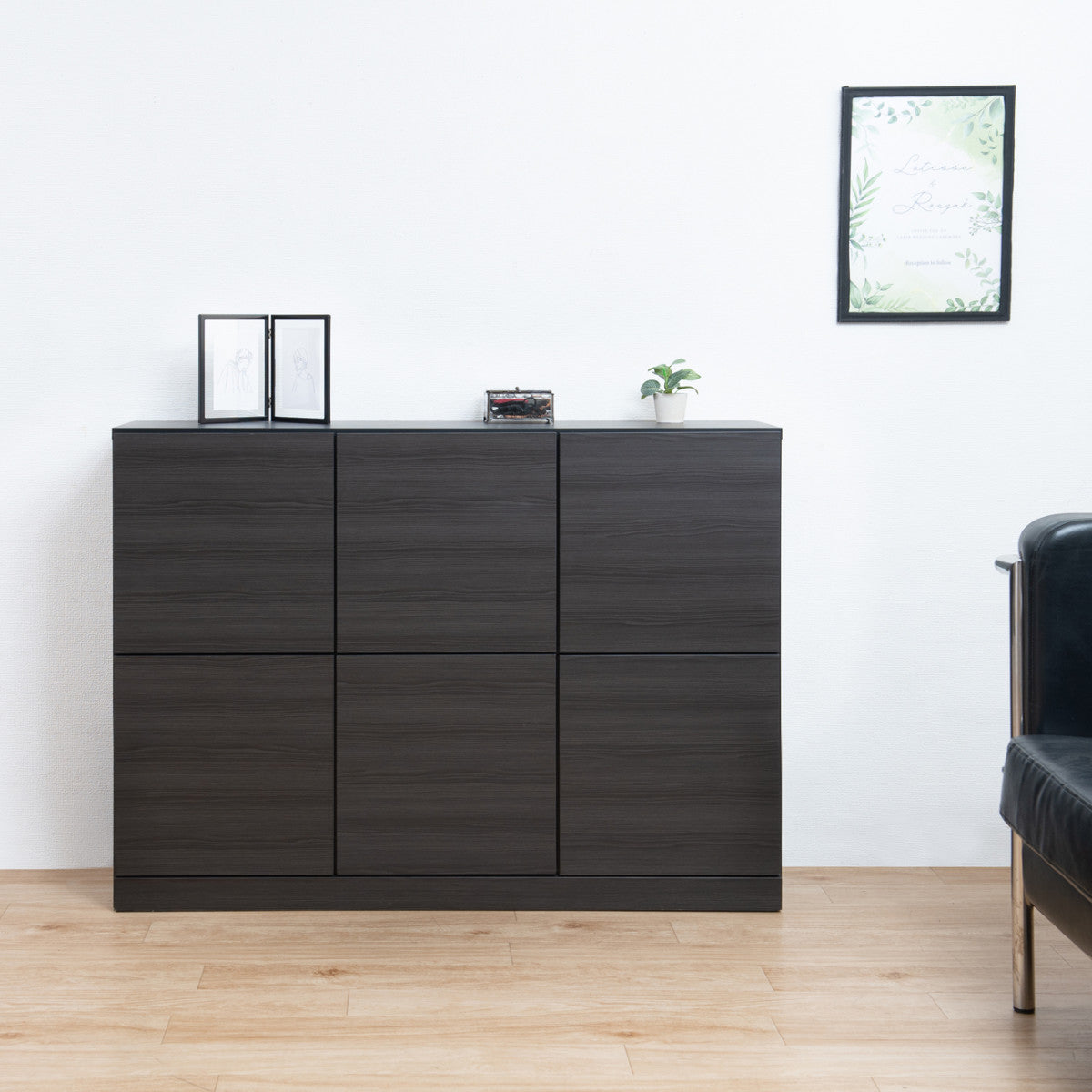 サイズオーダー可！スリム6扉キャビネット●ナチュラルブラウン無垢材●受注製作 サイズオーダー可！スリム6扉キャビネット○ナチュラルブラウン