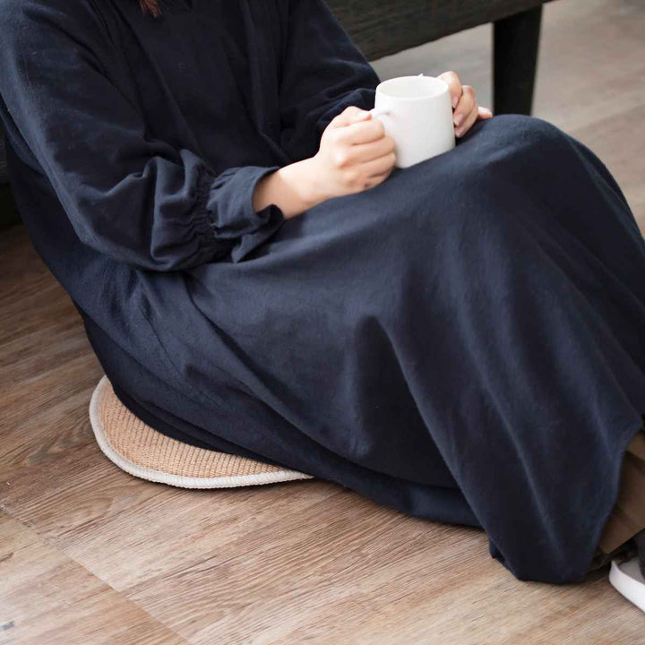 ＆NEチェアパッドジュートマル直径35cm低反発