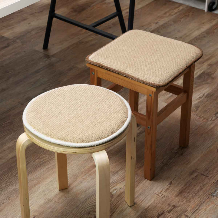 ＆NEチェアパッドジュートマル直径35cm低反発