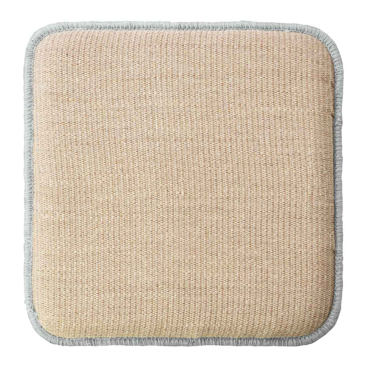 ＆NEチェアパッドジュートシカク幅35cm低反発