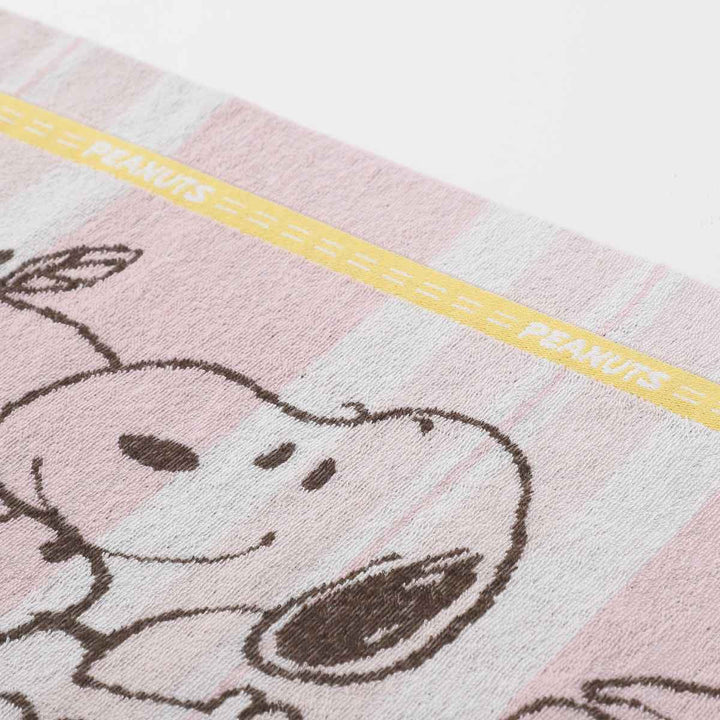 西川タオルケットシングルPEANUTSスヌーピービタミンフルーツ綿100％ジャガード織