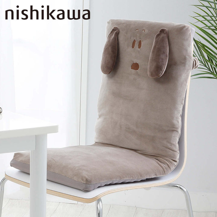 西川おひるねピローくるくるマルチスヌーピーお昼寝枕背もたれ